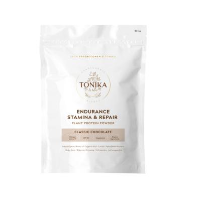 Tonika Plant Protein Endurance Stamina & Repair Classic Chocolate 400g